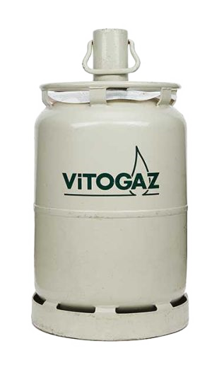 Stahlflasche 10.5 kg - Vitogaz - Gasautomat